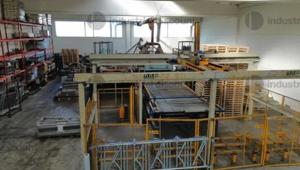1#9369 Linea di produzione per pannelli fonoassorbenti Main Group RCL-ITR