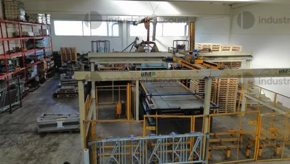 1#9369 Linea di produzione per pannelli fonoassorbenti Main Group RCL-ITR