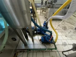8#9550 Linea di riempimento e capsulatrice per vasetti