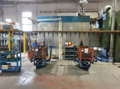 Linea di verniciatura liquida
