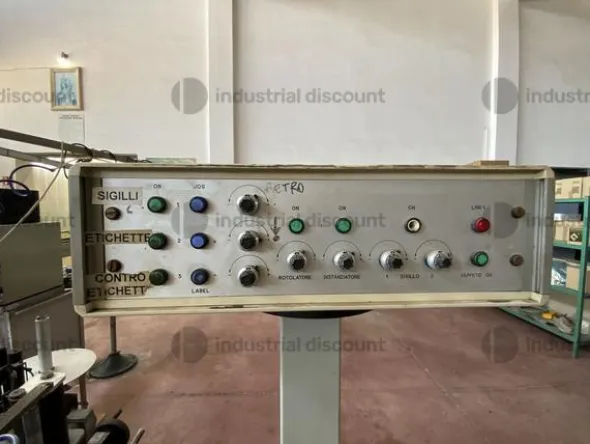11#9550 Linea etichettatura vasi