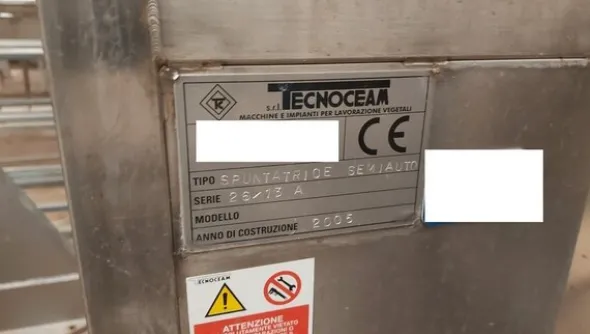 13#6465 Linea lavorazione Tecnoceam