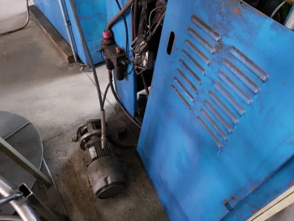 1#7489 Linea produzione bobine in ferro