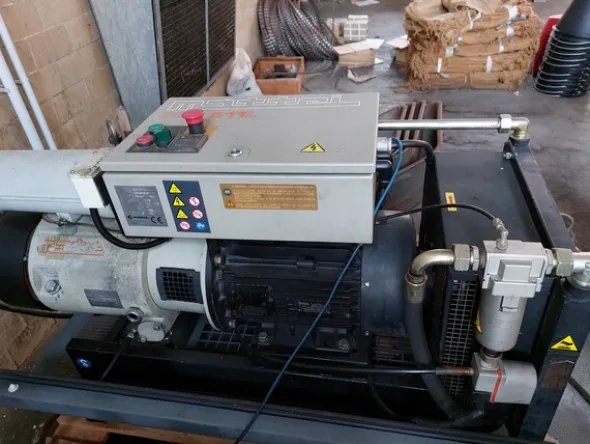 1#7489 Linea produzione bobine in ferro