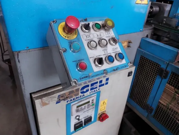 1#7489 Linea produzione bobine in ferro