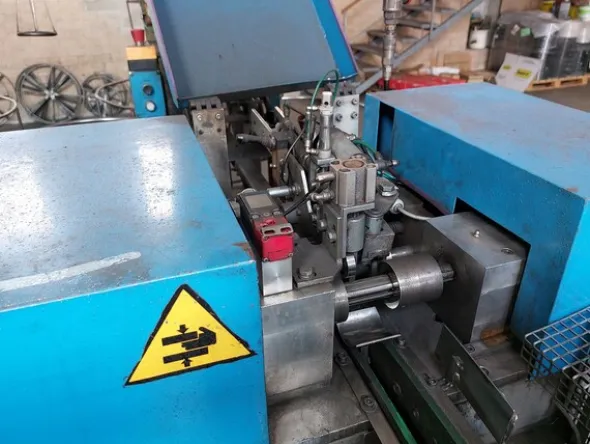 1#7489 Linea produzione bobine in ferro