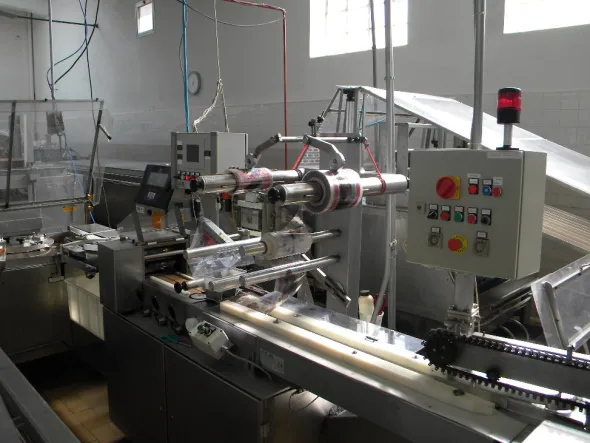 Linea produzione gelati e ghiaccioli