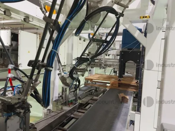 1#8719 Linee incartonamento e pallettizzazione pasta lunga e corta