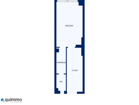#24530 Locale commerciale con magazzino in zona centrale