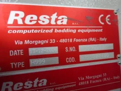 17#14940 Macchina carica punti Resta