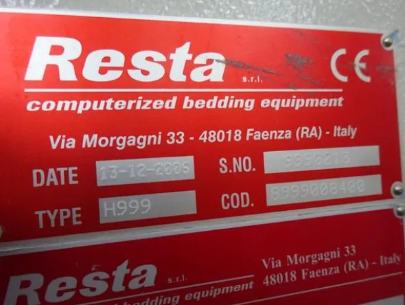 17#14940 Macchina carica punti Resta