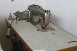 8#5571 Macchina da cucire Durkopp e macchina piana Pfaff