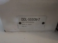 Macchina da cucire lineare Juki DDL-5550N-7