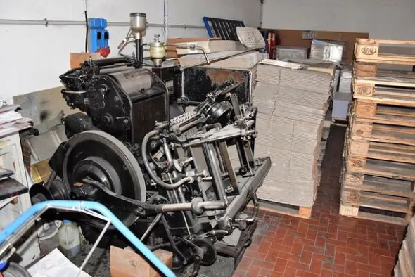 7#4086 Macchina da stampa Heidelberg