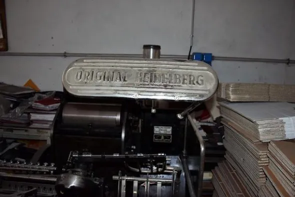 7#4086 Macchina da stampa Heidelberg