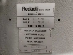 1#8313 Macchina da stampa Offset Aurelia 700