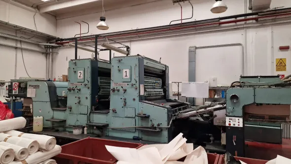 Macchina da stampa offset PLANETA P 27 3 SW