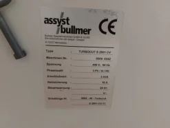 2#7499 Macchina da taglio Assyst Bullmer