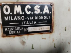 4#7280 Macchina filaturaO.M.C.S.A.