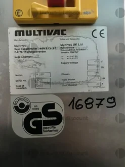1#8859 Macchina Multivac R230 Termoformatrice