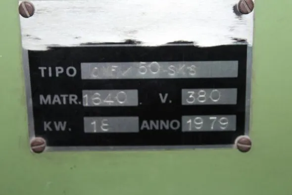 42#4318 Macchina per confezionamento OMF SKF e nastratrici Siat