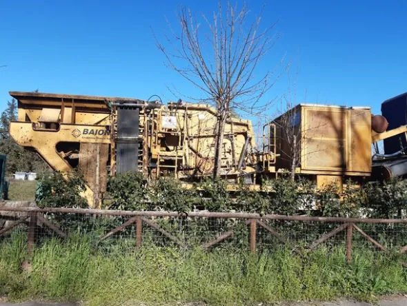 1#7701 Macchina per frantumazione inerti Baioni