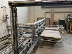 Macchina per la produzione di pannelli in cartongesso