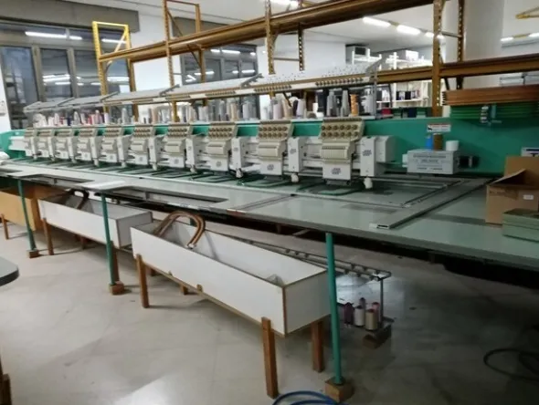 9#7030 Macchina per ricamo Tajima 10 teste