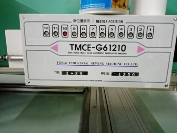 9#7030 Macchina per ricamo Tajima 10 teste