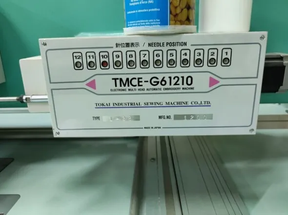 9#7030 Macchina per ricamo Tajima 10 teste