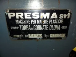 4#6439 Macchina per stampaggio a iniezione Presma