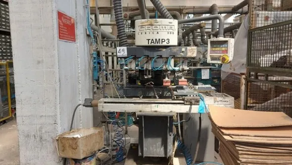 11#7174 Macchina per tampografia e attrezzature per serigrafia