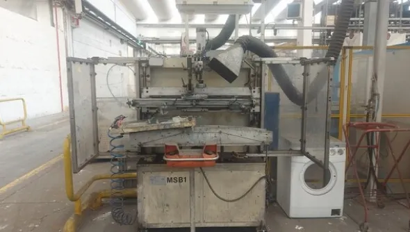 11#7174 Macchina per tampografia e attrezzature per serigrafia