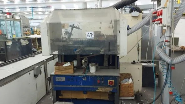 11#7174 Macchina per tampografia e attrezzature per serigrafia