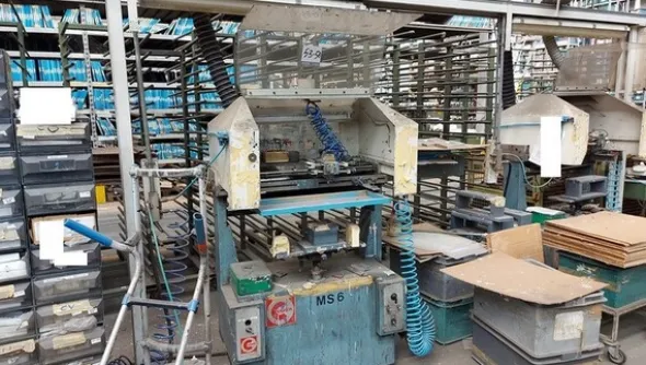 11#7174 Macchina per tampografia e attrezzature per serigrafia