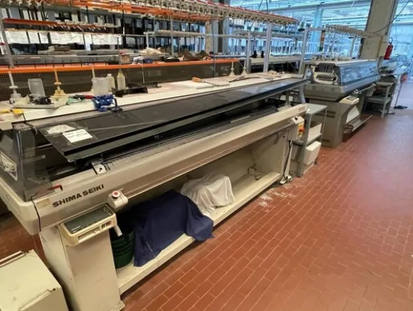 2#6196 Macchinari da cucitura Shimatronic Jacquard e Telai Stoll
