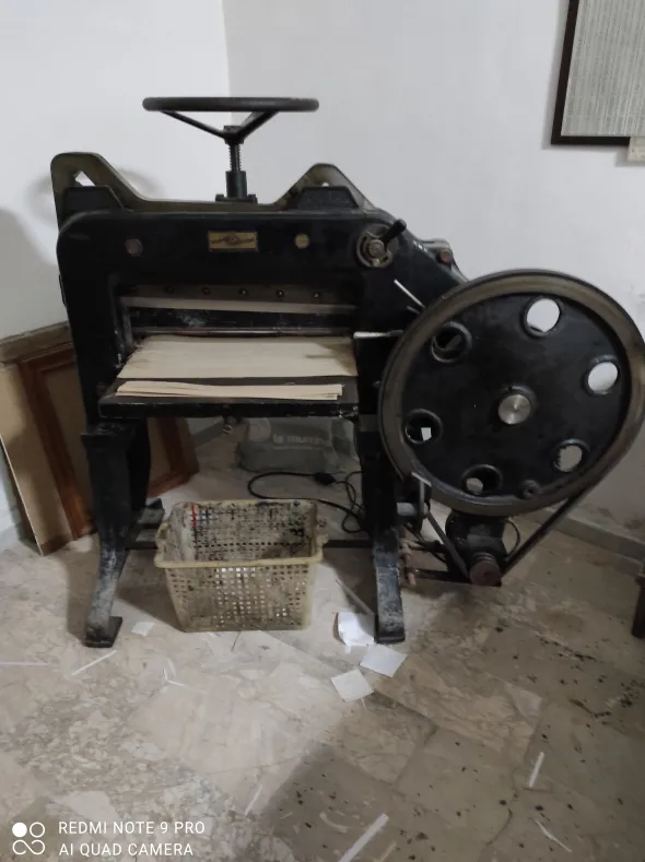 MACCHINARI DA STAMPA D'EPOCA