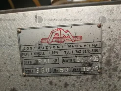 1#9363 Macchinari e attrezzatura per calzaturificio