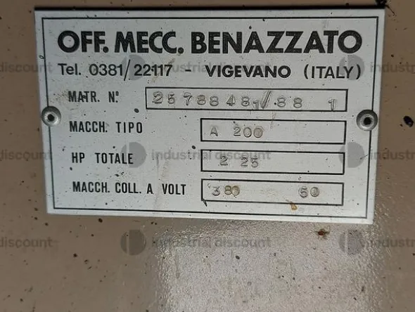 1#9363 Macchinari e attrezzatura per calzaturificio