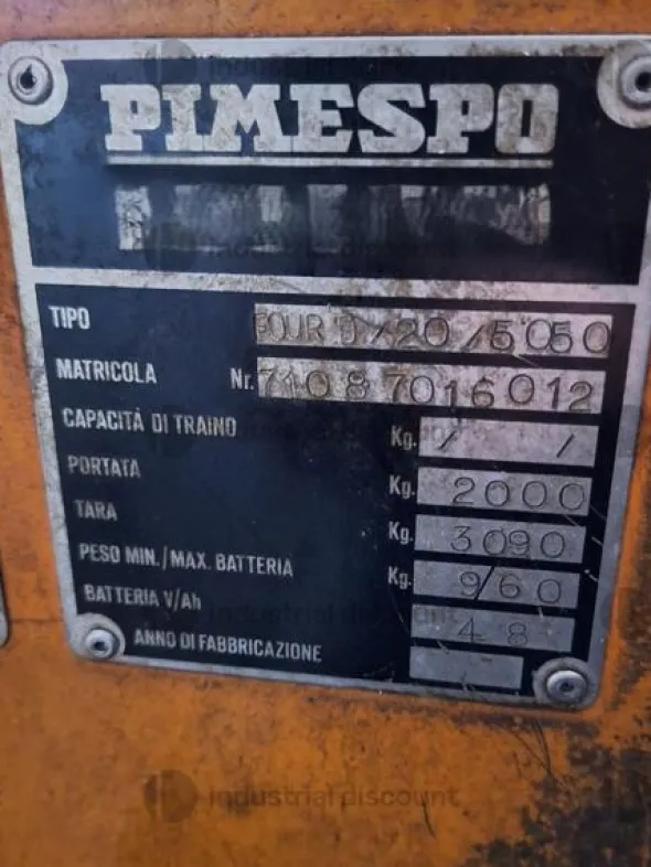 1#9818 Macchinari e attrezzature per lavorazioni metalliche e carrelli elevatori