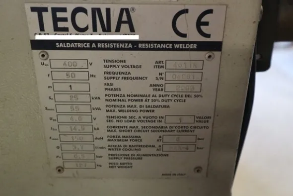 9#7071 Macchinari ed attrezzatura da officina