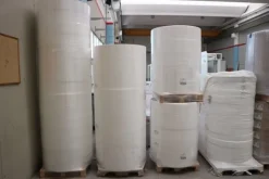 7#7251 Macchinario per produzione assorbenti e magazzino materie prime