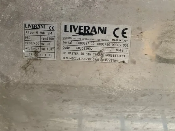 10#6331 Macchinari per la raccolta ed il trasporto del latte
