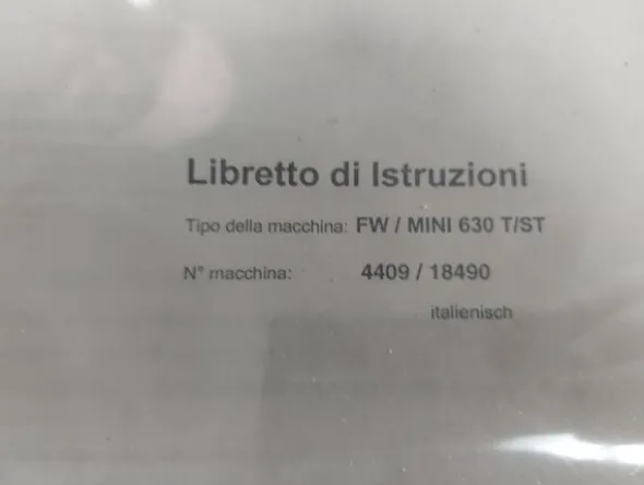 9#8426 Macchinari per lavorazione legno