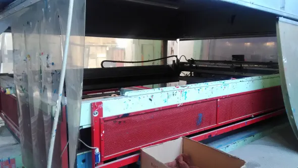 MACCHINA SERIGRAFICA VERTEX JUMBO 160X220 CM