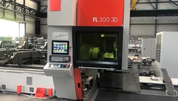 1#8191 Macchina taglio laser per tubi Bystronic FL3003D