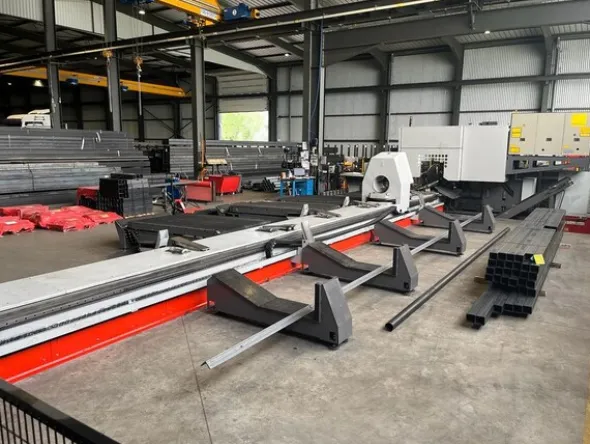 1#8191 Macchina taglio laser per tubi Bystronic FL3003D
