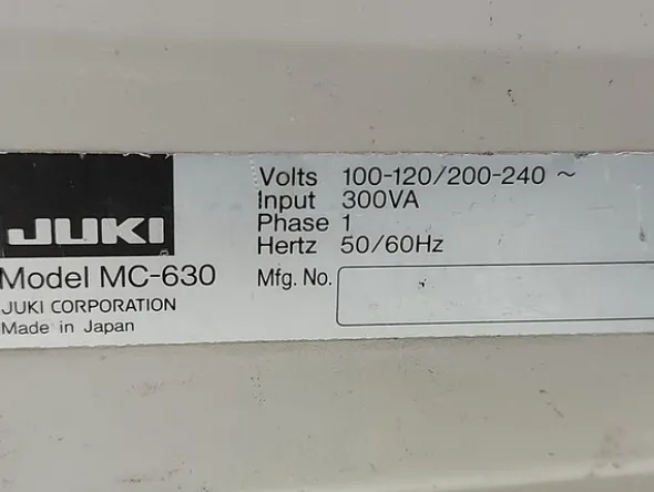 103#6059 Macchine lineari Juki e Pfaff