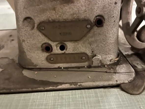17#7419 Macchine per cucire e per calzatura