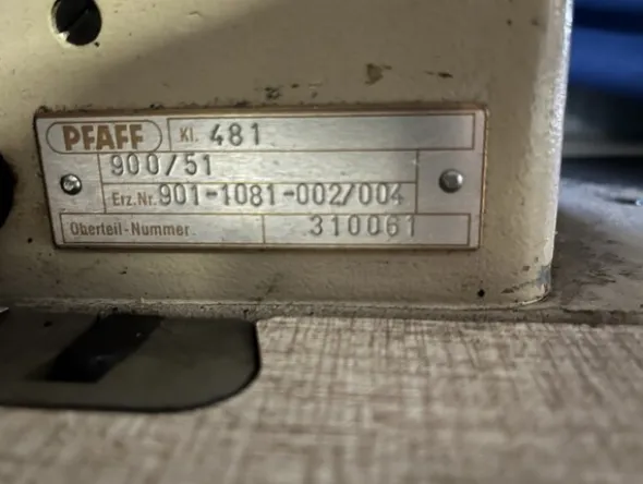16#7419 Macchine per cucire e per calzatura